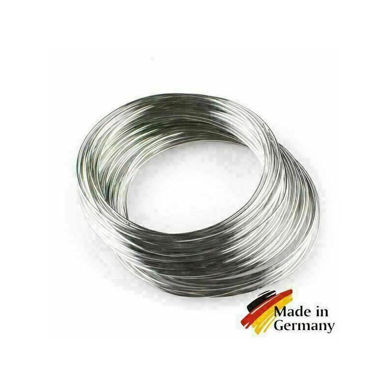 Fjederståltråd 0,1-10mm fjedertråd 1.4310 rustfrit stål 301 rustfast 1-200 meter, rustfrit stål