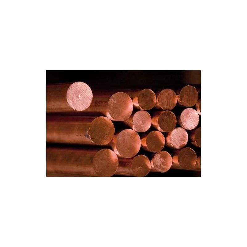Stang Ø2-25mm kobber 2.0090 rund stang С10999 stang Cu rundt materiale 2 meter, kobber Stang Ø2-25mm kobber 2.0090 rund stang С10999 stang Cu rundt materiale 2 meter, kobber