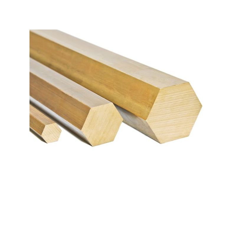 Messing hexagon Ø9mm 2.0401 CuZn33Pb3 Ms58 rod Hexagon hexagon rod, messing Messing hexagon Ø9mm 2.0401 CuZn33Pb3 Ms58 rod Hexagon hexagon rod, messing