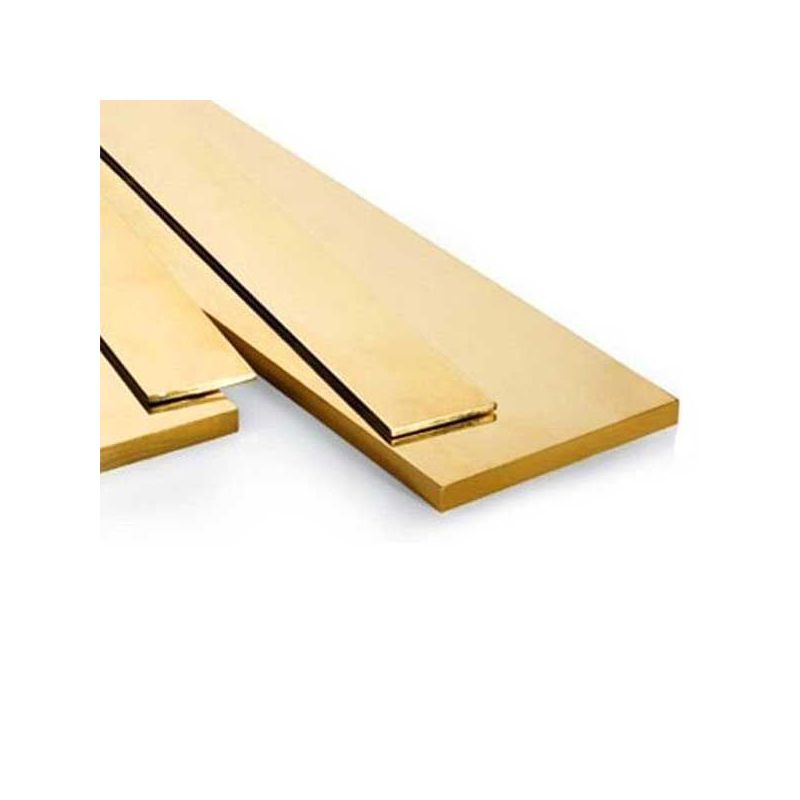 Flad stang i messing 30x2mm-90x12mm strimler metalplade skåret i længden 1 meter Flad stang i messing 30x2mm-90x12mm strimler metalplade skåret i længden 1 meter