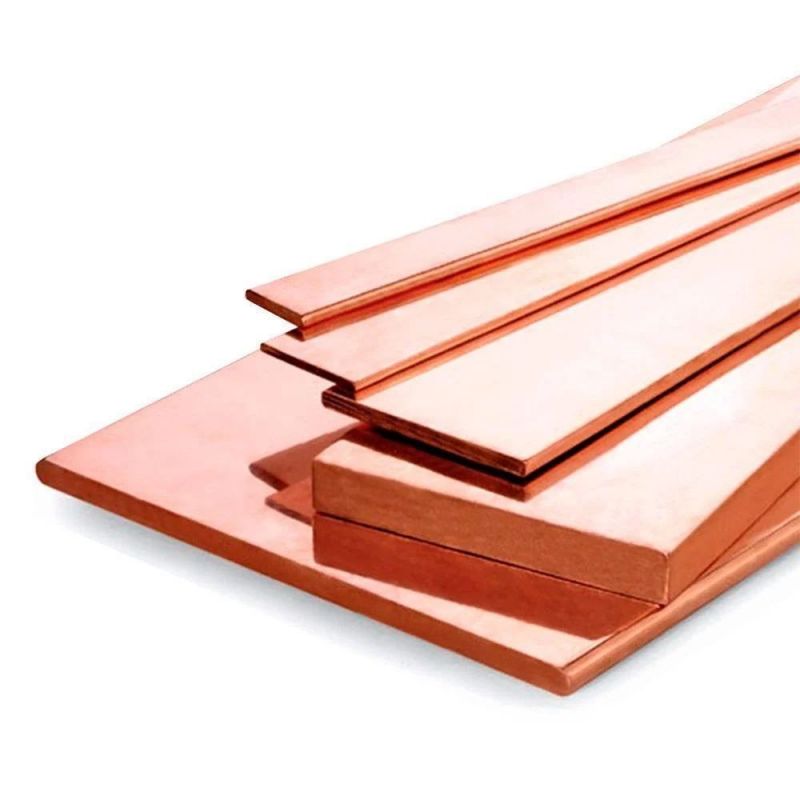 Kobberfladestang 30x2mm-90x5mm strimler metalplader skåret i størrelse 0,5-2 meter plade Kobberfladestang 30x2mm-90x5mm strimler metalplader skåret i størrelse 0,5-2 meter plade