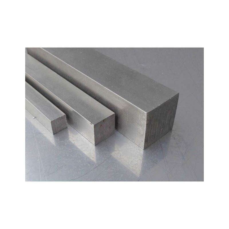 Firkantet stang 4x4 mm – 50x50 mm rustfrit stål 1.4301 kvadratstang V2A firkantet massiv AISI 304 Evek GmbH - 1