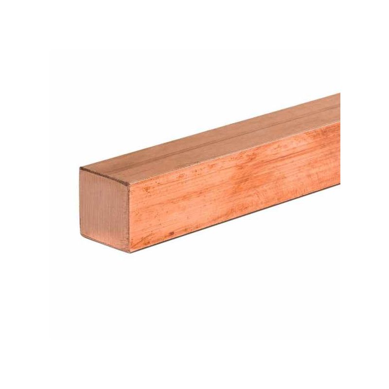 Kobber firkant 6x6-40x40 mm kobber firkantet stang 2.0065 firkantet stang Cu-ETP Evek GmbH - 1