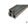 Kvadratrør stålrør hulprofil stål firkantrør dia 20x20x2 til 80x80x3 Evek GmbH - 4