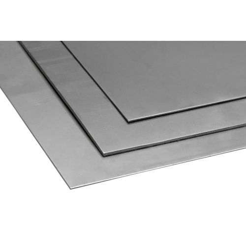 Rustfri stålplade 0,4-2,5 mm V2A 1.4301 plader skåret 100 mm til 1000 mm