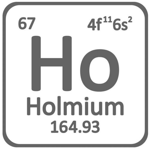 Holmium 99,9% element Ho 67 ren 99,99 Sjældne metaller 1gr-5 kg