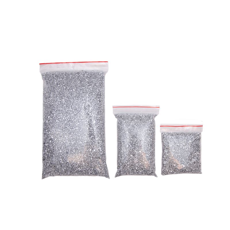 Alu-granulat 99,9% ren aluminium høj renhed genanvendt 100 g-5 kg