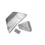 Babbitt lejemetall wm80 hvidmetal kuglelejer støbning barrer 5gr-2kg