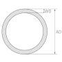 Kobberrør blødt glødet 1x0.2mm-3x0.5mm Cu-DHP/CW024A i ring 2.1990