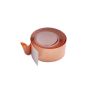 Tape folie kobber 0.025x5 mm — 0.07x50 mm selvklæbende afskærmningsbånd mod snegle 1-25 meter