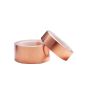 Tape folie kobber 0.025x5 mm — 0.07x50 mm selvklæbende afskærmningsbånd mod snegle 1-25 meter