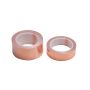 Tape folie kobber 0.025x5 mm — 0.07x50 mm selvklæbende afskærmningsbånd mod snegle 1-25 meter