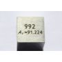 Zirkonium Zr metalterning 10x10mm poleret 99,2% renhed terning