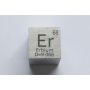 Erbium Er Metalterning 10x10mm poleret 99,9% renhed kube