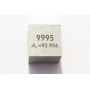 Niob Nb Metal Terning 10x10mm poleret 99,95% Renhed Niobium terning