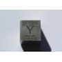 Yttrium Y Metalterning 10x10mm poleret 99,9% renhed terning