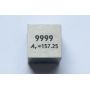 Metalterning poleret 10x10mm renhedskube