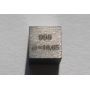 Metalterning poleret 10x10mm renhedskube