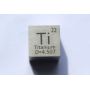 Metalterning poleret 10x10mm renhedskube