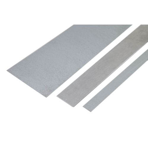 Stål Galvaniseret Fladstang 0.5x20mm-6x90mm Pladestriber Skæring Strimler