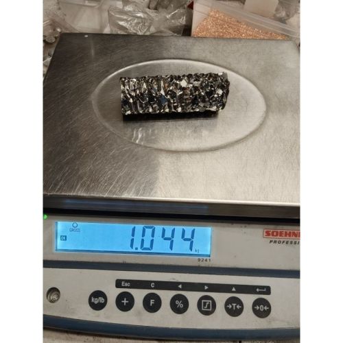 Hafnium krystalstang  0.25gr-3kg Zr0.2% metalrent grundstof 72