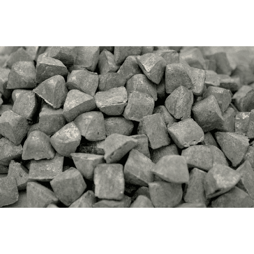Zink Zn 99,99% renhed råzink metal grundstof 30 pyramider 10g-5kg køb | Højrent zink til laboratorium, industri, samlere
